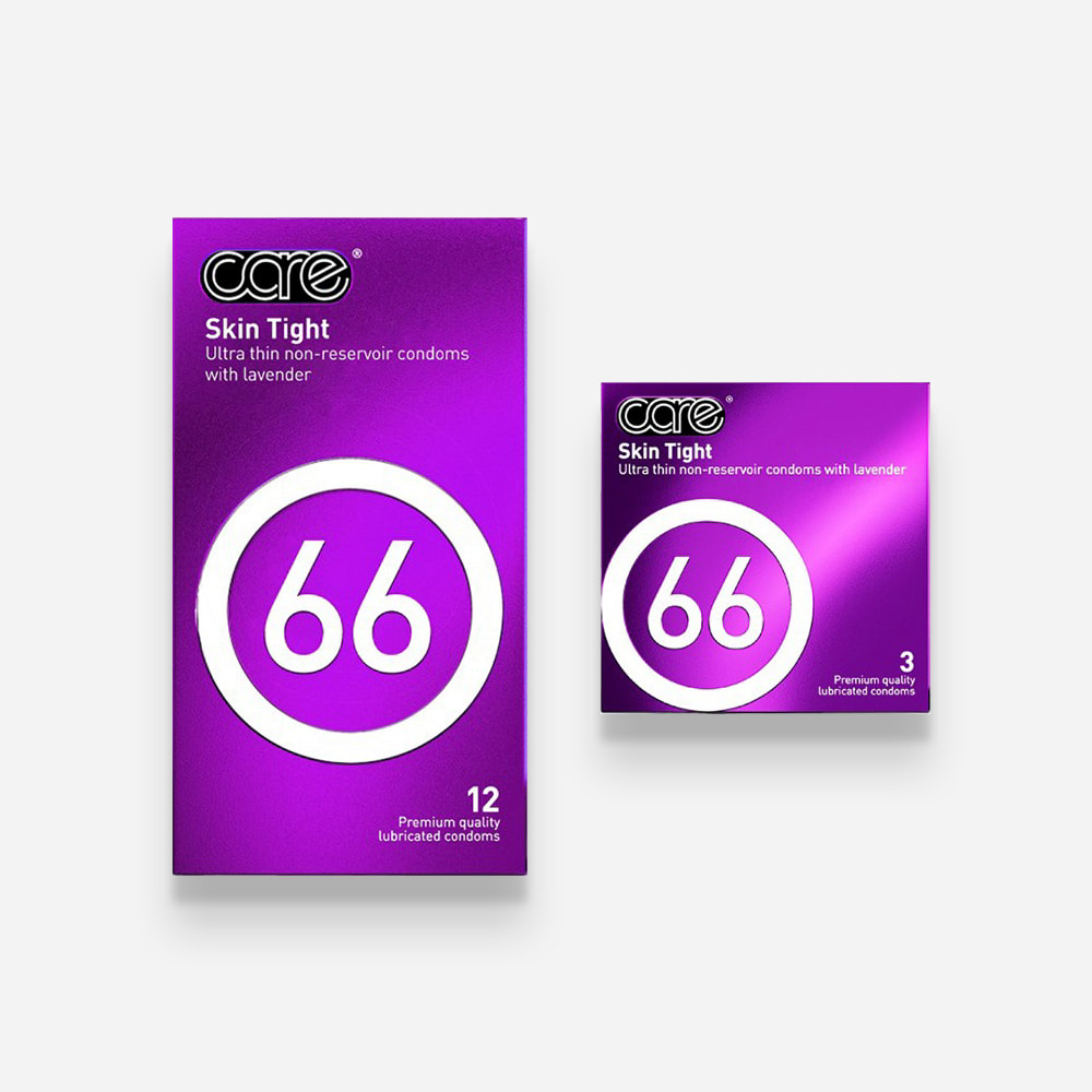케어 66 스킨 타이트 - 12+3P - 콘돔 전문 쇼핑몰 | 콘도미스트